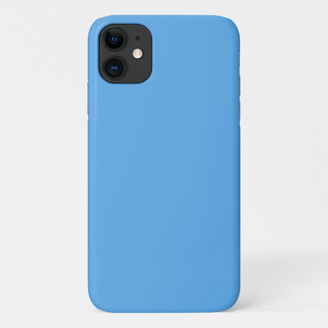 Blaue Jeans (feste Farbe) Case-Mate iPhone Hülle (Rückseite)