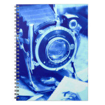 Blaue Kamera