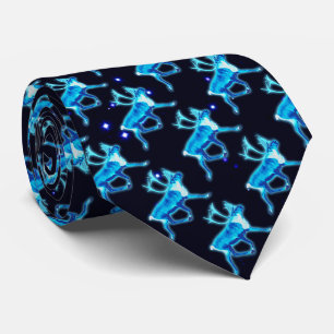 Blaue Karibik (Reindeer) Krawatte