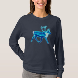 Blaue Karibik (Reindeer) T-Shirt