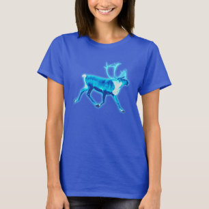 Blaue Karibik (Reindeer) T-Shirt