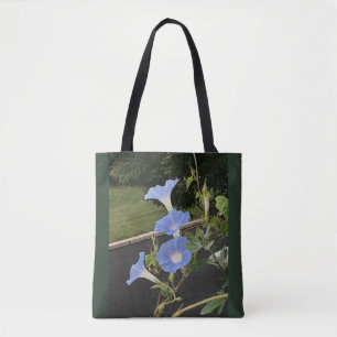 Blaue Kaskade der Morgenprächtigen Tasche