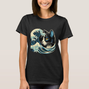 Blaue Katzen wellen nach Kamala Funny Blue Wave of T-Shirt