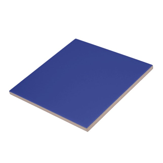 Blaue Keramikfliese Minimalistischer moderner Deko (Seite)