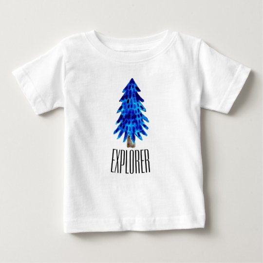 Blaue Kiefer Baby T-shirt