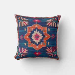 Blaue Kilim-Kissen für jeden Stil: Von Boho bis Mo Kissen
