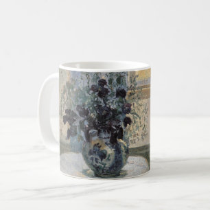 Blaue Klematis im Atelier des Künstlers, Anna Anch Kaffeetasse