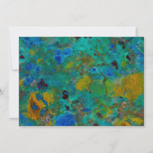 Blaue Kliff Chrysokoll Karte