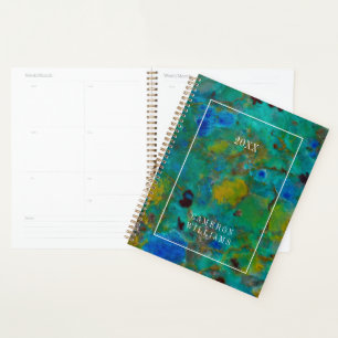 Blaue Klippe Chrysokoll Planer