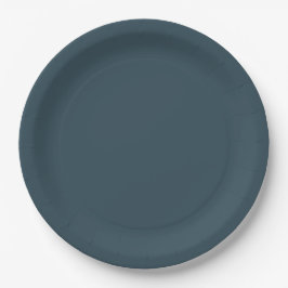 Blaue Koordinatenpapierplatte Pappteller