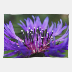 Blaue Kornblumen-Blüten Frieden Liebe Schicksal Handtuch