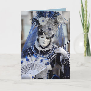 Blaue Kostüme Karte