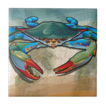 Blaue Krabbe