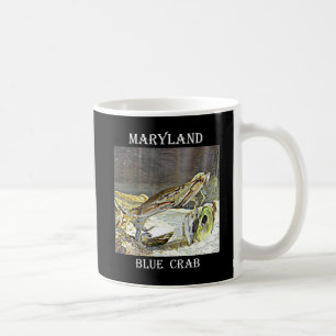 Blaue Krabbe Marylands Kaffeetasse