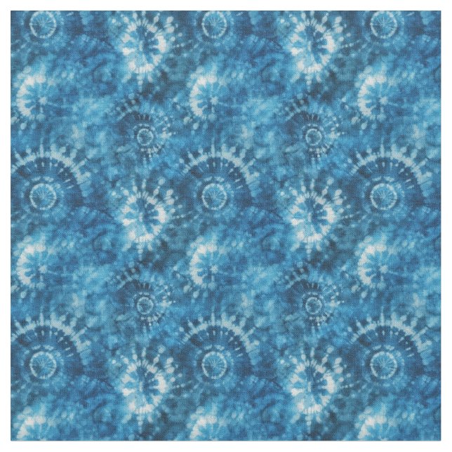 Blaue Krawatte Stoff (Nahaufnahme)