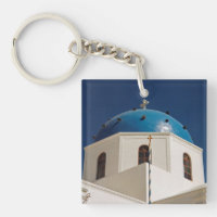 Blaue Kuppel, Santorini, Griechenland