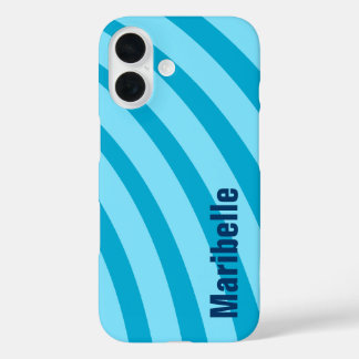 Blaue Kurven Streifen "Ihren Namen hinzufügen" title_seo2