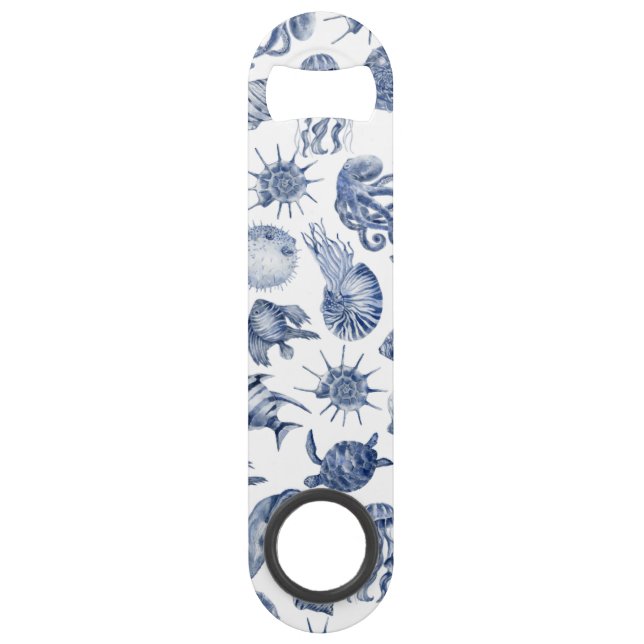 Blaue Küste Speed Flaschenöffner (Vorderseite)