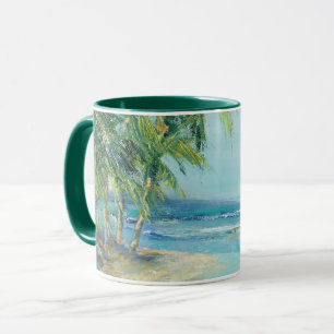 Blaue Küstenlagune Tasse