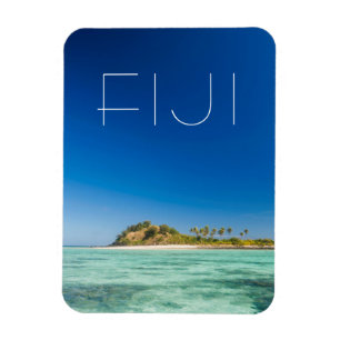 Blaue Lagune-Seelandschaft, Fidschi Magnet