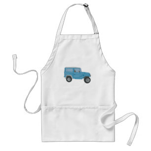 Blaue Land Cruiser-Schürze  Schürze