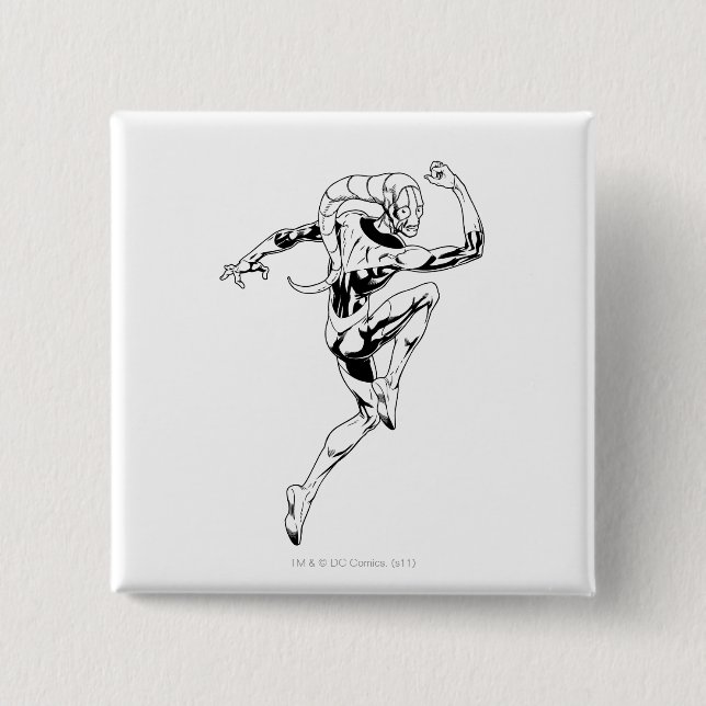 Blaue Laterne 3 Button (Vorderseite)