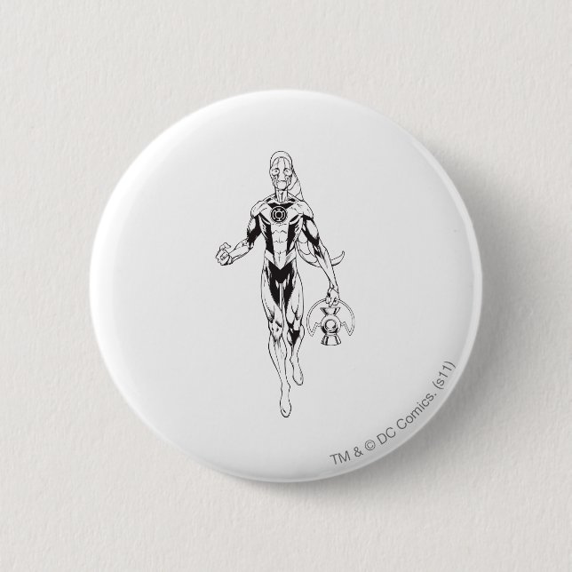 Blaue Laterne 6 Button (Vorderseite)