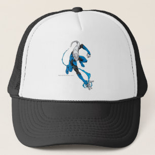 Blaue Laterne 7 Truckerkappe