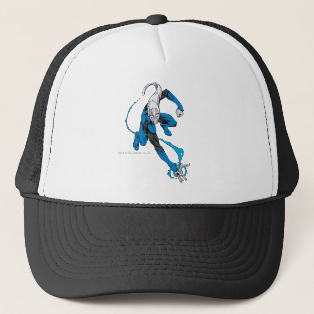 Blaue Laterne 7 Truckerkappe (Vorderseite)