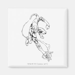 Blaue Laterne 9 Magnet