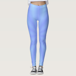 Blaue Leggings