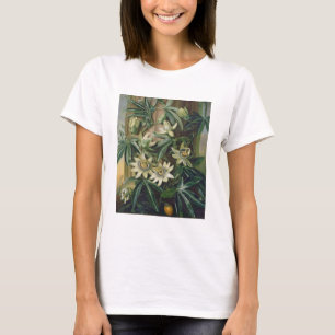 Blaue Leidenschafts-Blume für den "Tempel der T-Shirt