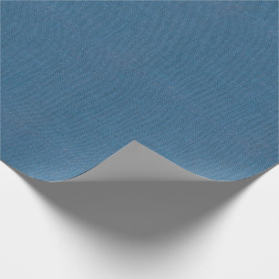 Blaue Leinwand-Beschaffenheit Geschenkpapier
