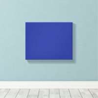 Blaue Leinwand-Wandkunst | Moderne minimalistische