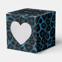 Blaue Leopard-Muster