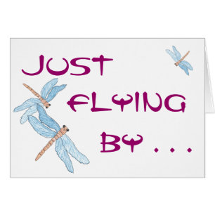 Blaue Libelle fliegen vorbei