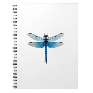 Blaue Libelle - Insekt Wildtier Tierliebhaber Ento Notizblock