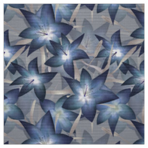 Blaue Lilien, Lilien Stoff
