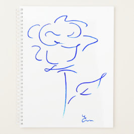Blaue Linien 4 Agenda Planer