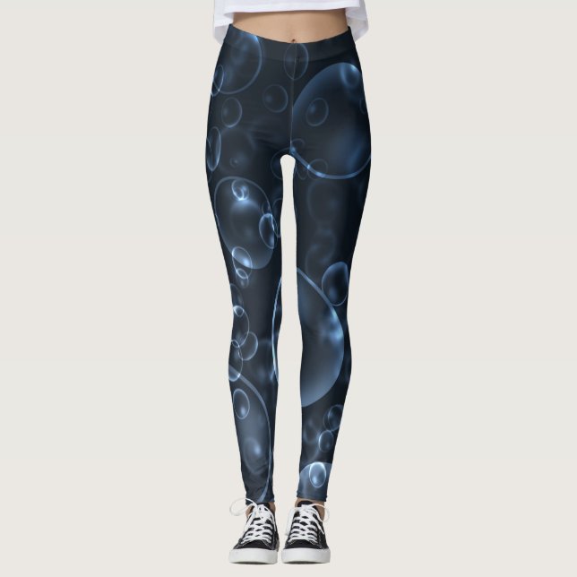 Blaue Linsen, Buch Leggings (Vorderseite)