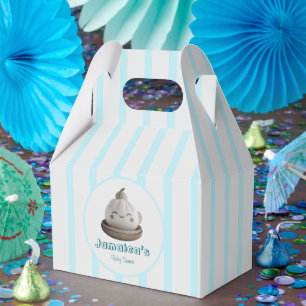 Blaue Little Dumpling Geschenkbox für Baby Shower Geschenkschachtel