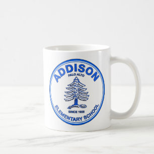 Blaue Logokaffee-Tasse Kaffeetasse