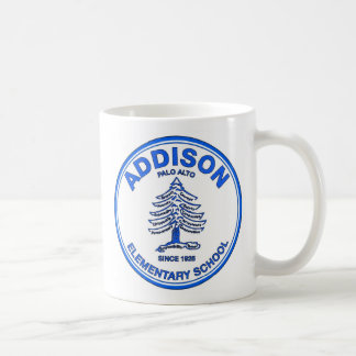 Blaue Logokaffee-Tasse Kaffeetasse