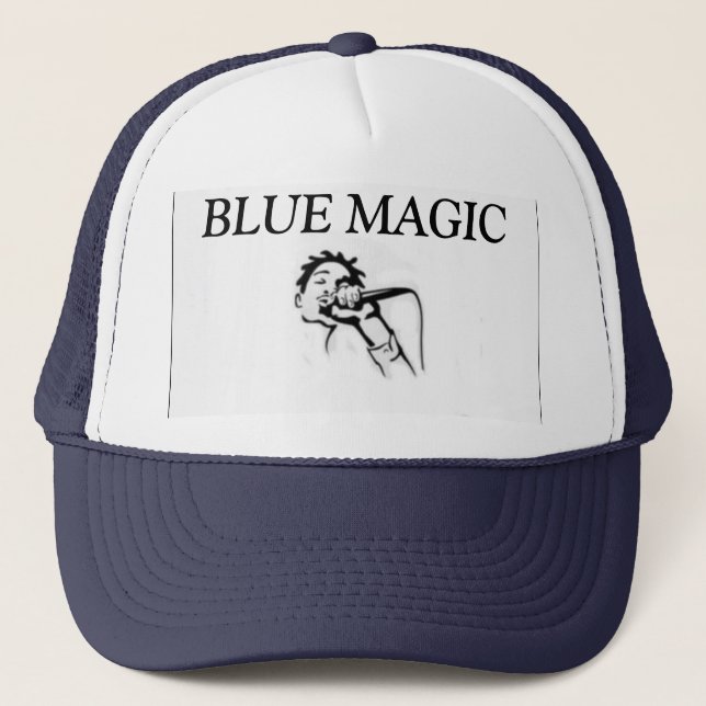 BLAUE MAGISCHE KAPPE (Vorderseite)