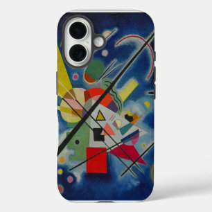Blaue Malerei von Kandinsky iPhone 16 Hülle