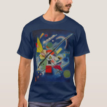 Blaue Malerei von Kandinsky Navy Blue