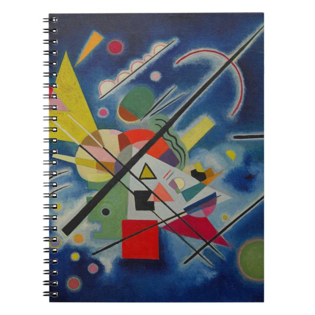 Blaue Malerei von Kandinsky Notizblock (Vorderseite)