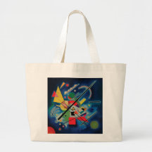 Blaue Malerei von Wassily Kandinsky Große Tote Tas