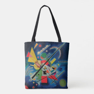 Blaue Malerei von Wassily Kandinsky Tasche
