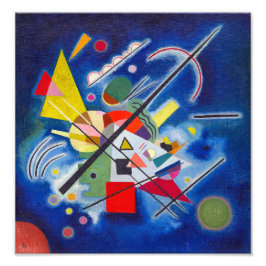 Blaue Malerei | Wassily Kandinsky | Fotodruck